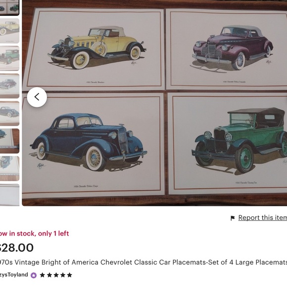 ⚜️  Vintage 1955 Cadillac El Dorado Die Cast 2000 New Ray still in case - Picture 10 of 16